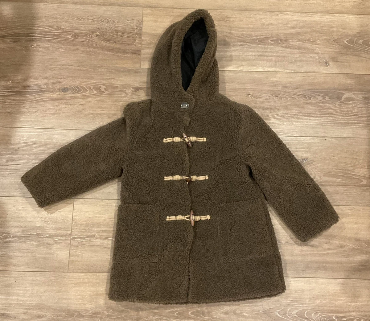 Zara kids teddy clearance coat