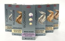 Wella Blondor Permanent Liquid Toners 2oz or Developers Liter - "Choose Shade"