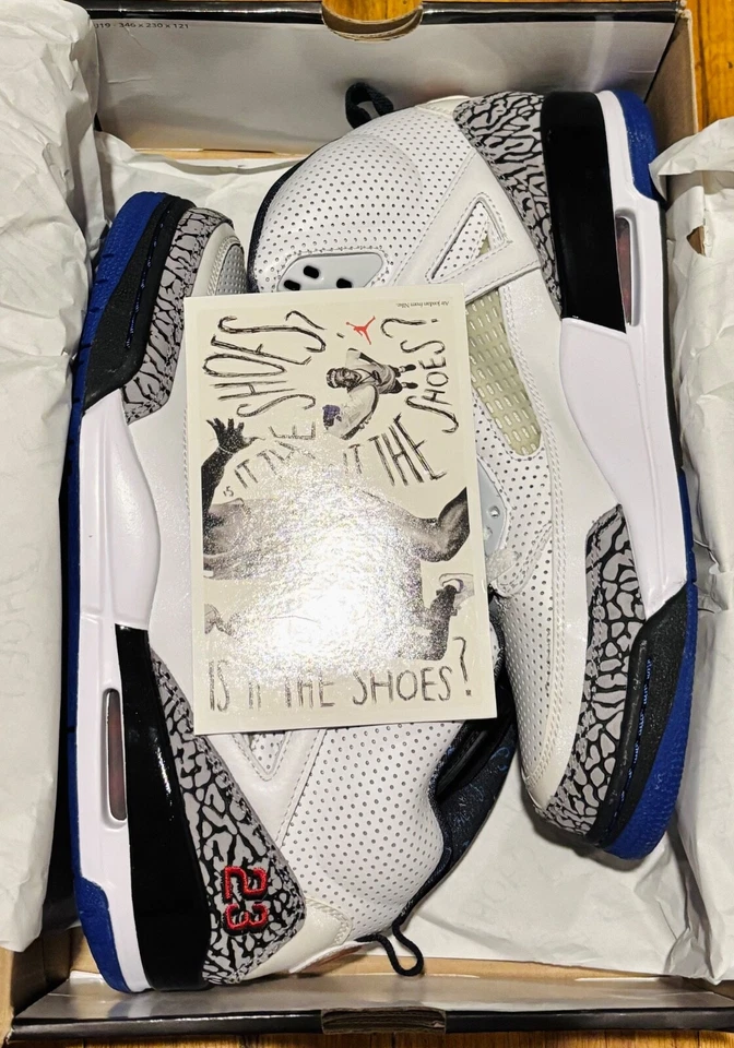 СОВЕРШЕННО новый никогда не носили размер 10 - Jordan Spizike белый - 315371-102 - Изображение 2 из 4