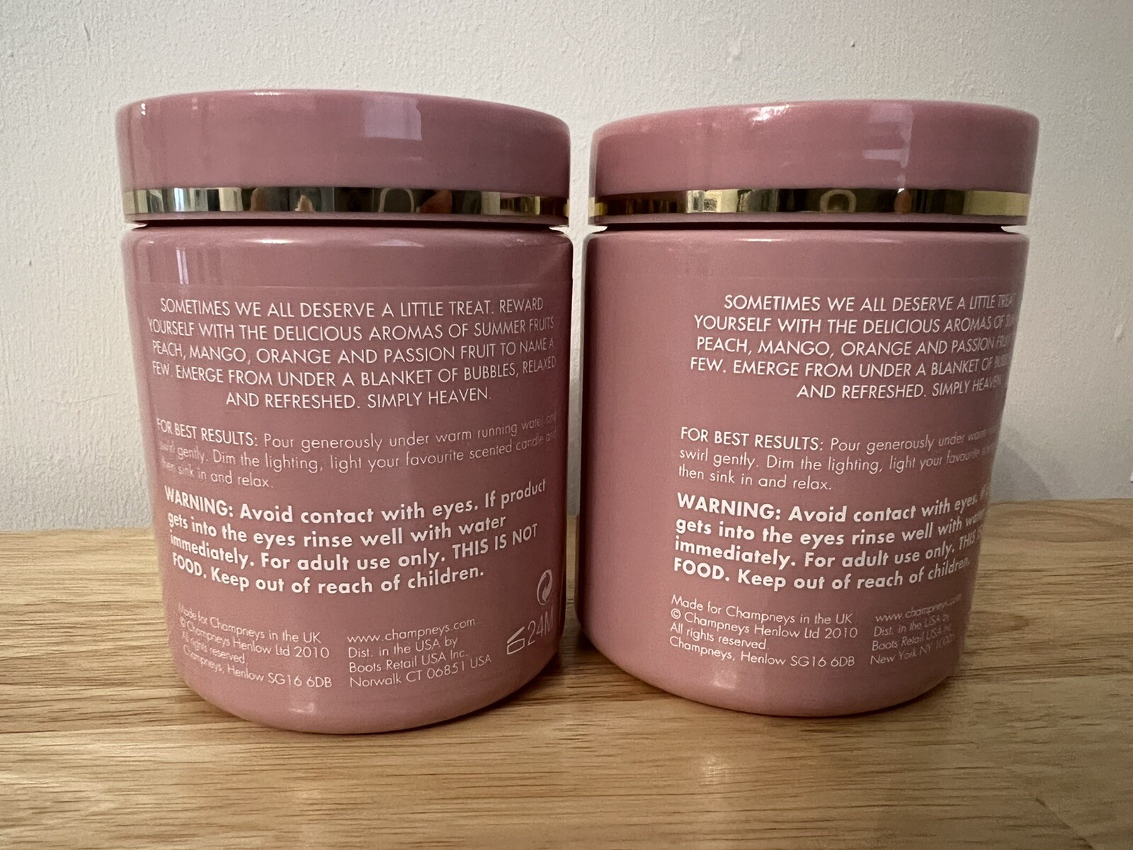 Champneys Summer Dream Rewarding Bubble Heaven 300ml x 2 Bubble Bath