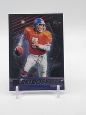 John Elway "Retro Series" 2021 Panini Donruss #RS25 Denver Broncos HOF Insert