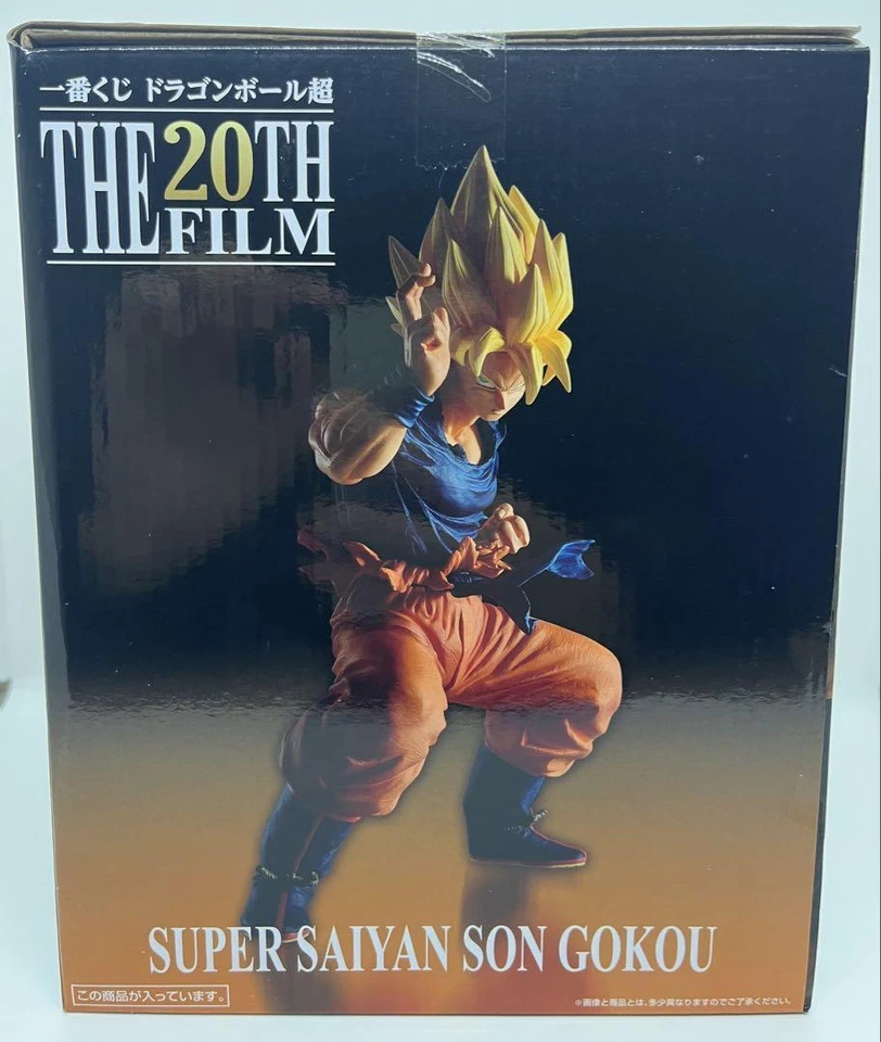 Figura BANDAI Ichiban Kuji Dragonball THE 20TH FILM E Super Saiyan Son Goku 2019 - Imagen 4 de 4