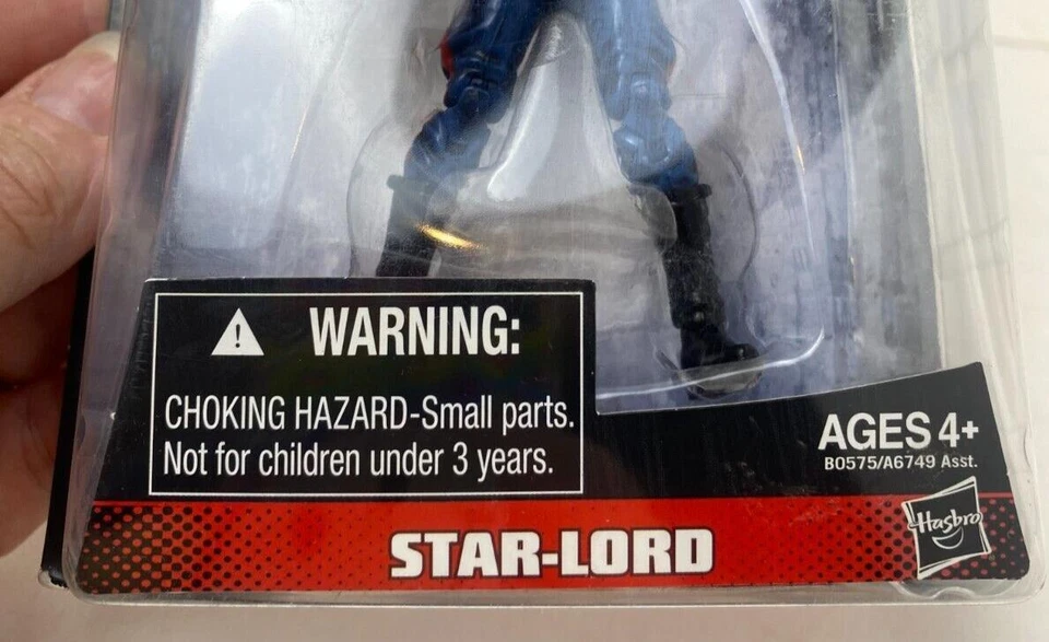 Figura de acción Hasbro Marvel Infinite Series Star Lord GOTG NUEVA EN CAJA 3,75" 2014 Foto 3 de 4