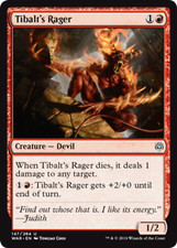 Tibalt's Rager - War of the Spark - MTG