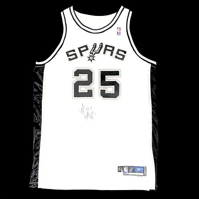 Maillot De Basketball NBA Signé Porté Par Ford SPURS Air Jordan Kobe Lebron - Photo 1/4