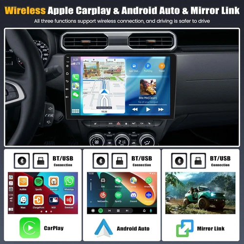 Radio estéreo GPS DSP para Chevrolet Camaro 2008-2015 Android 13 coche Apple Carplay - Imagen 3 de 18