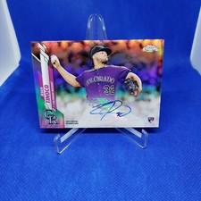 2020 Topps Chrome Update Jesus Tinoco RC Rookie Auto Rockies ⚾️⚾️