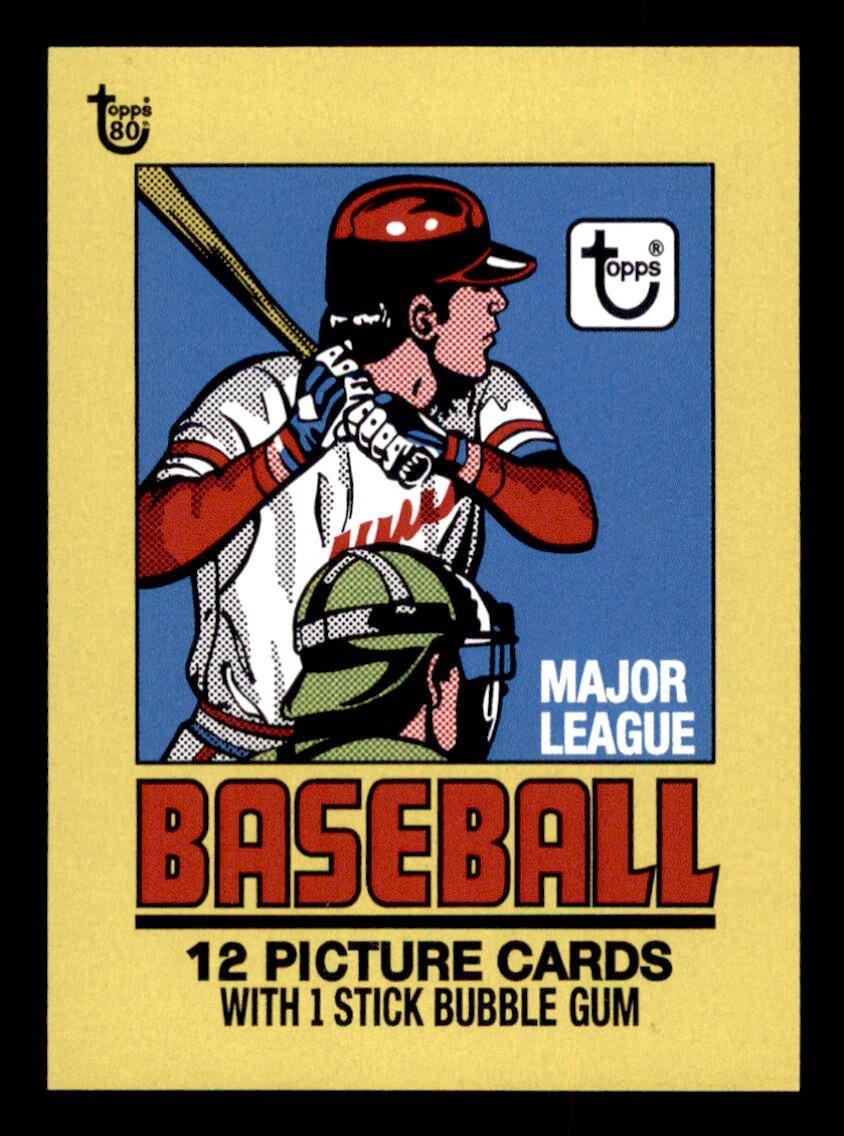 2018 Topps 80th Anniversary Wrapper Art #102 Baseball