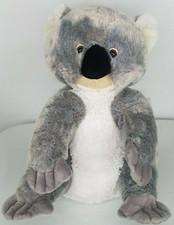 Fiesta 16" Koala Realistic Plush Gray and White Sitting Koala Soft Item A49206