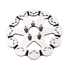 11.8'' Rear Skull Brake Rotor for Harley Davidson Road King ,Touring Road Glide
