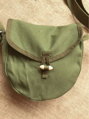 Remaining Chinese military surplus 56 RPD drum magazine ammunition bag - Picture 7 of 14