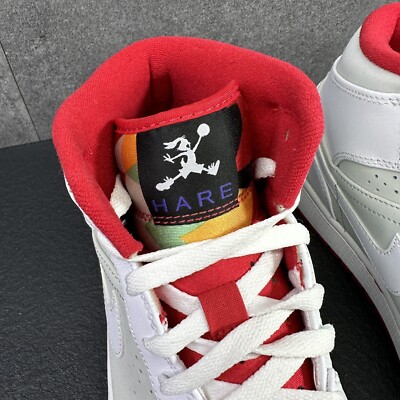 air jordan 1 mid wb hare mens