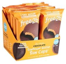 Free2b Sunflower Butter Sun Cups, Safe for School and Allergy Friendly - Glut...