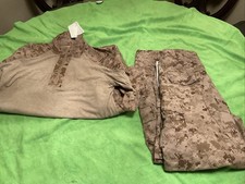 USMC FROG FR Combat Uniform Ensemble Shirt/Pants Desert MARPAT Medium /Regular