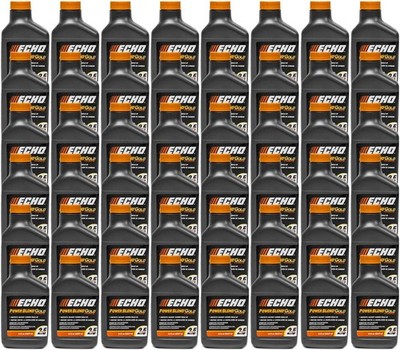 48 Pack of Echo PowerBlend Gold 2-Stroke Engine Oil 6.4 oz Bottle 6450025GDS