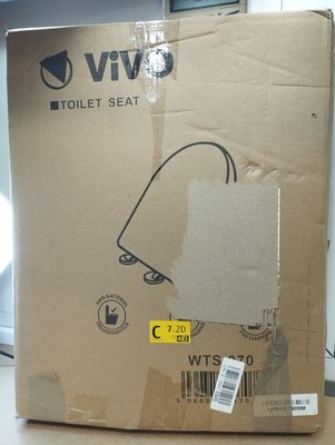 Premium Soft Close WC-Sitz Vivo Toilettensitz. Nagelneue Luxus Toilette Dekor