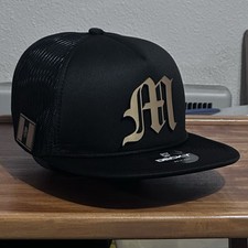 Sombrero de Camionero de México Bandera México Béisbol Camionero Espuma Color Negro Sombrero SnapBack