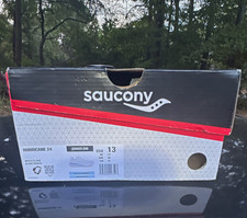 Saucony Men's Hurricane 24 Athletic Sneakers White/Orange S20933-246