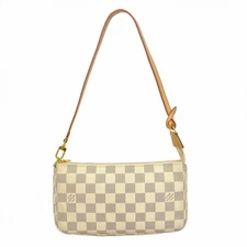 Louis Vuitton Pouch Damier Azur Pochette Accessoire N51986 White 433576