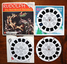 VIEW-MASTER RUDOLPH THE RED-NOSED REINDEER GAF B870 3 REEL SET 1