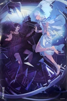 Link Click Toki & Hikaru Clear Poster China Exclusive 40x60cm