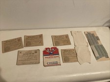 Huge Lot of WW2 War Ration Books with Stamps And More!