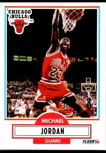 1990-91 Fleer Michael Jordan #26 NrMt-Mt