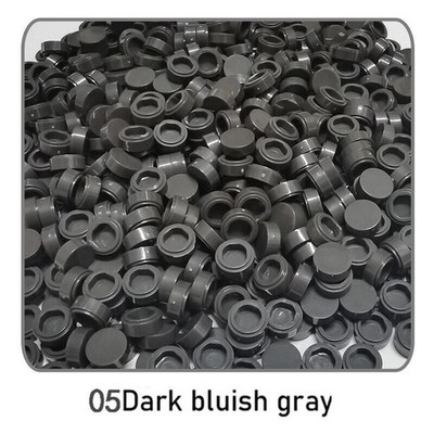 New 1000 Tile Round 1x1 Plate Dots Mosaic Compatible With Lego Pick Your Color