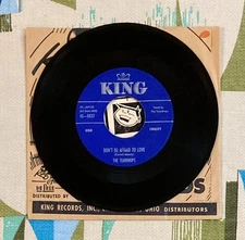 The Teardrops 45 Don't be Afraid / After School 1957 Doo Wop VG