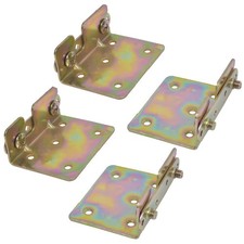 Bed Rail Brackets, Bed Rail Fittings, Heavy Duty Non-Mortise, Bed Frame Bed P...