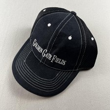 Golden Gate Fields Hat Cap Fitted 7-3/8 Black...