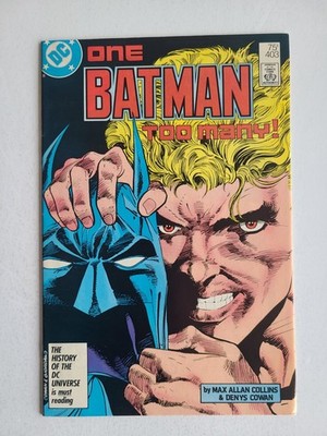 Batman 403, DC 1987  Comic, VF 8.0