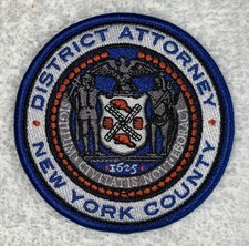New York County District Attorney Patch New York City Manhattan DA NYC NYPD