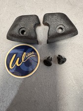 Vw Mk1 Cabriolet Rabbit Convertible Pair Top Latch Striker Cover Cap Oem Genuine