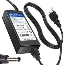 T POWER 12V Charger for AOC LED LCD 16" 20" 22" 23" 24" 27" Monitor Black