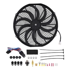 16" Push Pull Fan for Universal Radiator Cooling System 2250RPM 16Inch