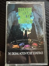 Teenage Mutant Ninja Turtles 1990 Movie Soundtrack Cassette Tape