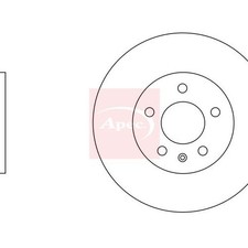 Für Opel Antara A L07 2006 Zu 2015 Bremse Bremsscheiben (Vorne) (Einzel) DSK2660