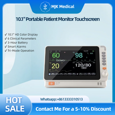 #ad 10.1quot; Portable Patient Monitor Touchscreen 6 Parameter Vital Signs SpO2 ECG NIBP $399.00