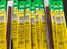 (Short Date) 12 Pack Jalapeno Lorissa's Kitchen Grass Fed Beef Meat Sticks 1oz