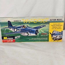 Vintage Monogram Grumman F4F Wildcat Plastic ...