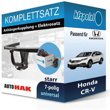 Für Honda CR-V 01.2015-jetzt AUTO HAK Anhängerkupplung starr + 7polig E-Satz FP