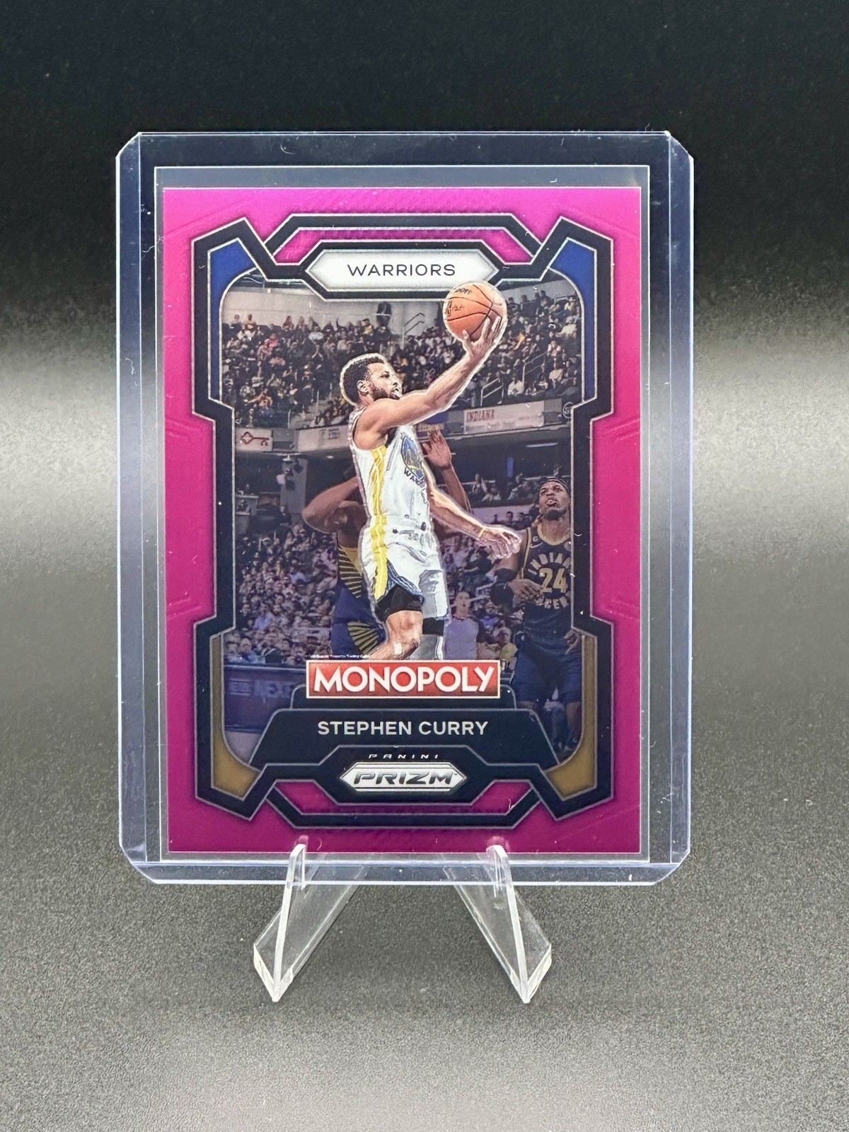 2023 Prizm Monopoly #28 Pink Stephen Curry /149