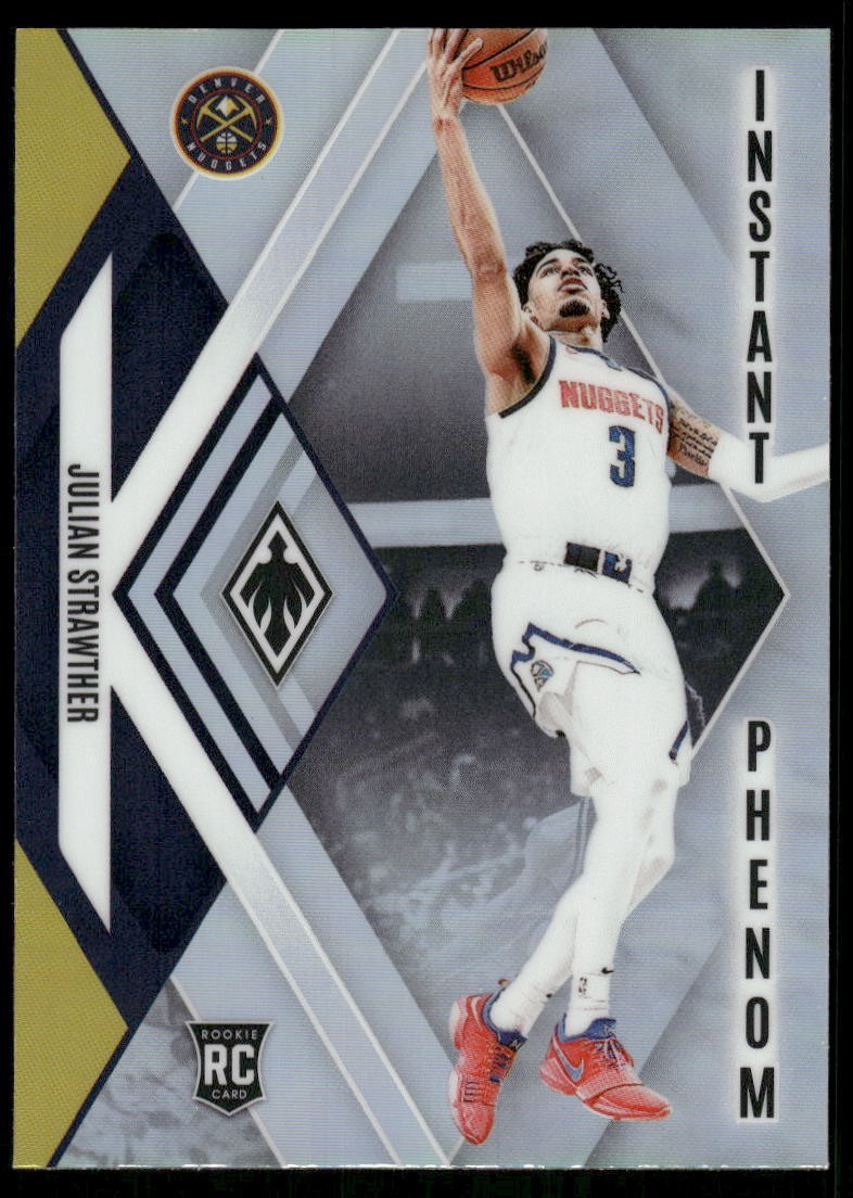 2023-24 Panini Phoenix #6 Julian Strawther Instant Phenom Silver