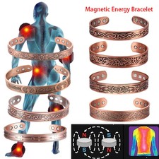 magnetic energy wristband bracelet, antique copper magnetic trendy accessory