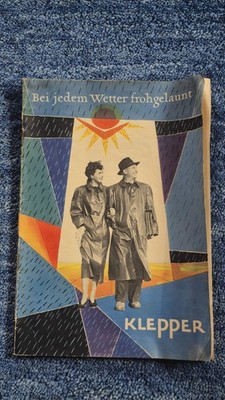 Klepper Werke Katalog Bekleidung 1950er 35 Seiten Sammler rar ''Bei jedem Wetter.
