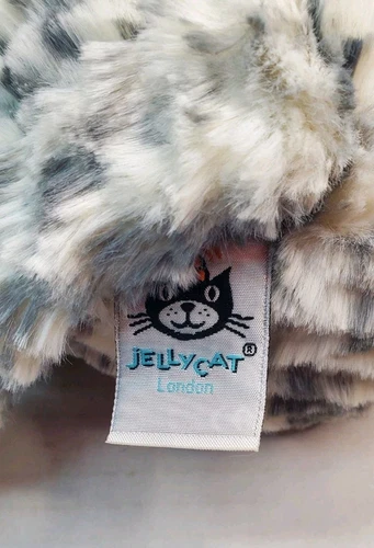 Rare Jellycat Fuddlewuddle Snow Leopard 8" - Picture 14 of 17