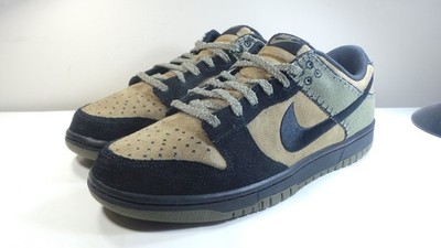 DS NIKE 2025 DUNK LOW HV4452-300 FRANKENSTEIN CAMO OLIVE 11.5, 12