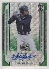2021 Leaf Metal Draft Green Wave 5/5 Eduardo Garcia #BA-EG1 Auto 0m0g