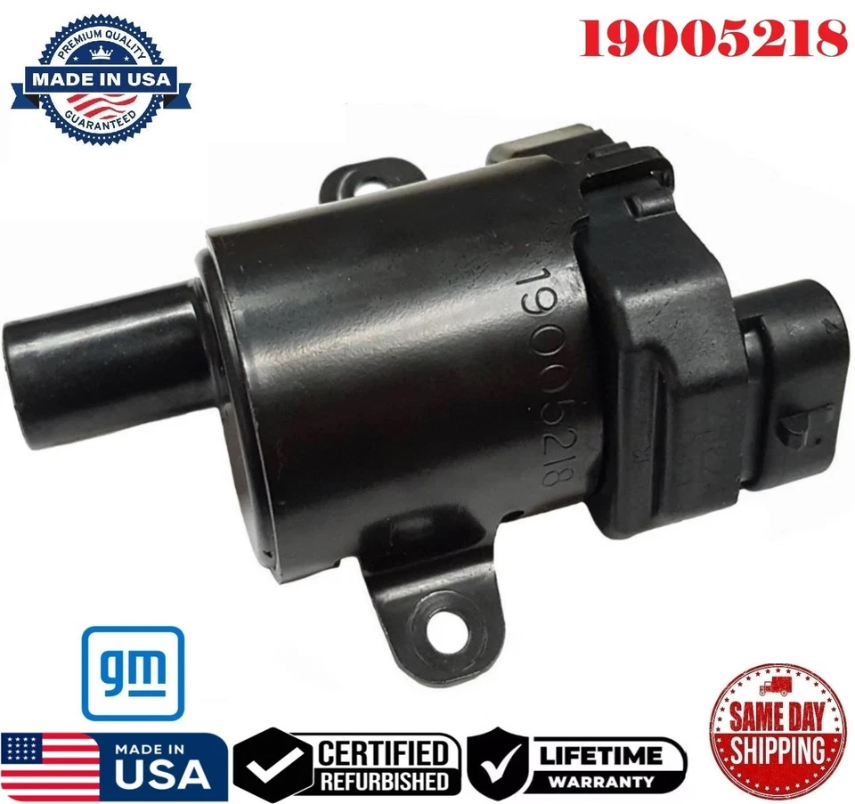 ✅ GENUINE 8x GM Ignition Coils For 1999-2007 GMC CHEVROLET CADILLAC V8 #19005218 - Image 2 of 2